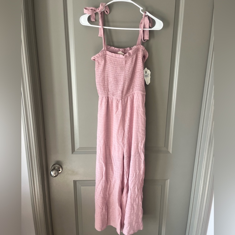 Altar'd State Mauve Tank Top Jumpsuit